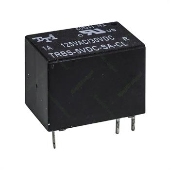 رله مینیاتوری تی تی آی 5 ولت 1 آمپر 5 پایه TTI TRBS-5VDC-SA-CL