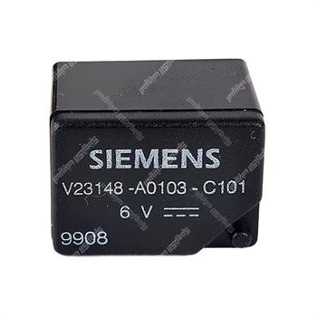 رله مینیاتوری زیمنس 6 ولت 5 آمپر 4 پایه SIEMENS V23148-A0103-C101LZ 