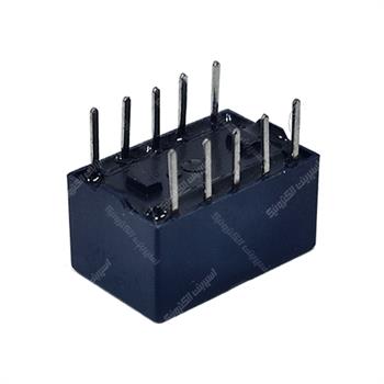 رله مینیاتوری لچ دو بوبین نایس 5 ولت 10 پایه NAIS TF2-L2-5V