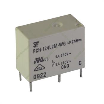 رله پکیجی تایکو 24 ولت 5 آمپر 4 پایه TYCO PCH-124L2M-WG