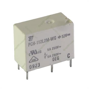 رله پکیجی تایکو 12 ولت 5 آمپر 4 پایه TYCO PCH-112L2M-WG