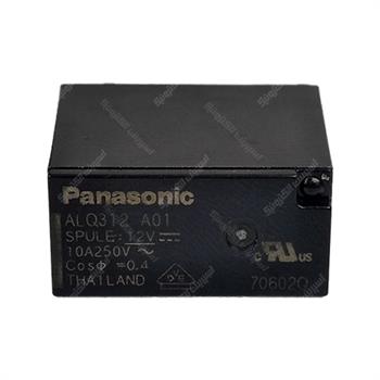رله پاناسونیک 4 پایه L  پکیجی 12 ولت 10 آمپر   PANASONIC ALQ312