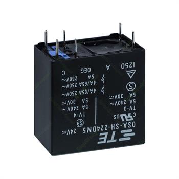 رله پکیجی تایکو 24 ولت 5 آمپر 6 پایه TYCO OSA-SH-224DM5