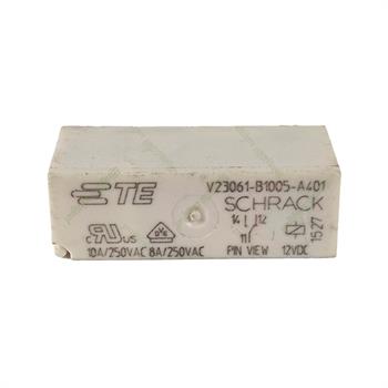 رله پی ال سی شراک پایه معکوس 12 ولت 10 آمپر 5 پایه SCHRACK V23061-B1005-A401
