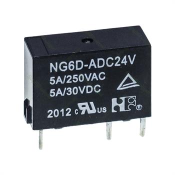 رله پی ال سی ان اچ جی 24 ولت 5 آمپر 4 پایه NHG NG6D-ADC24V