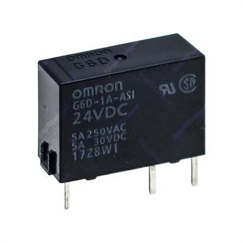 رله پی ال سی امرون 24 ولت 5 آمپر 4 پایه OMRON G6D-1A-ASI