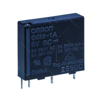 رله پی ال سی امرون 5 ولت 5 آمپر 4 پایه OMRON G6M-1A