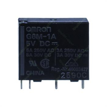 رله پی ال سی امرون 5 ولت 5 آمپر 4 پایه OMRON G6M-1A