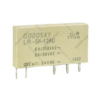 رله پی ال سی گود اسکای 24 ولت 6 آمپر 5 پایه  PLC GOODSKY LR-SH-124D