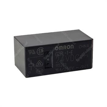 رله کتابی ارتفاع کوتاه امرون 24 ولت 16 آمپر 8 پایه OMRON G2RL-1-E -24VDC