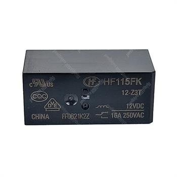 رله کتابی هونگفا ارتفاع کوتاه 12ولت  16آمپر 8پایه HONGFA HF115FK-Z3T 