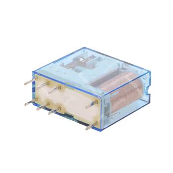 رله کتابی 2 کنتاکت فیندر  24 ولت دی سی 10 آمپر 8 پایه FINDER 40.62.9.024.0000 