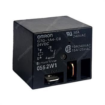 رله کولری NT90 امرون فیش خور 24 ولت 30 آمپر 4 پایه OMRON G7G-1A4-CB 