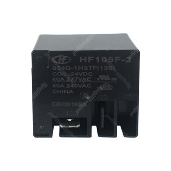 رله کولری NT90 فیش خور هونگفا 24 ولت 40 آمپر 4 پایه  HONGFA HF105F-2