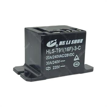 رله کولری NT90 هلی شان جا پیچ دار 220 ولت 30 آمپر  HELISHUN HLS-T91-16F-3-C