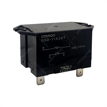 رله کولری امرون 110 ولت ای سی  20 آمپر 4 پایه یک کنتاکت باز OMRON G5D-11423T 110VAC 