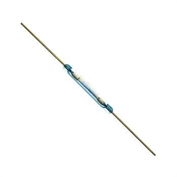 رید سوئیچ شیشه ای پایه طلایی روسی 14 میلیمتر REED SWITCH 