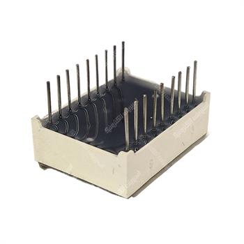 سون سگمنت 2 دیجیت آند قرمز زمینه طوسی سایز 25×19میلی متر