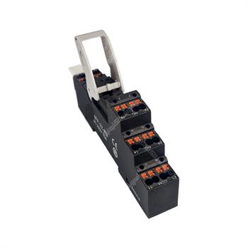 سوکت رله  8 پایه ریلی بست کوتاه 10 آمپر 300 ولت 14FF-2Z-PU 