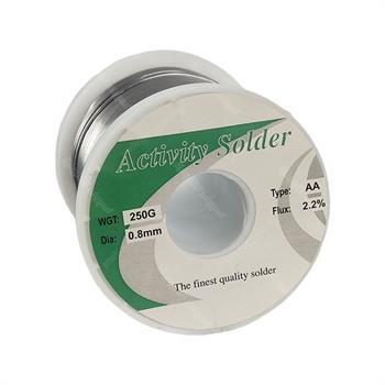 سیم لحیم 250 گرمی 0.8mm ایرانی ACTIVITY SOLDER   