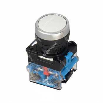 شاسی استارت سفید ساده سی ان تی دی CNTD LA38-11PN-Q3WH-1NO+1NC 