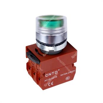 شاسی استارت چراغ دار سی ان تی دی قطر 22  CNTD C2PIF-1NO 