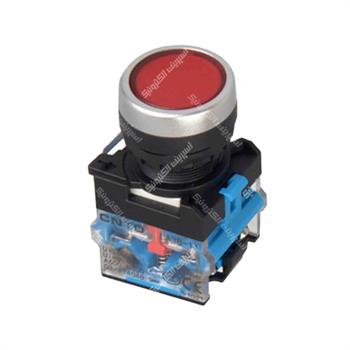 شاسی استپ قرمز ساده سی ان تی دی CNTD LA38-11PN-Q3RD-1NO+1NC 