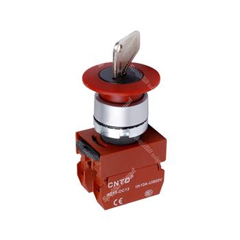 شاسی امرجنسی قفل شوی سوئیچ دار با کلگی قطر40  CNTD C2PKM4-1NC  