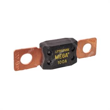 فیوز ماشینی شاخک دار بزرگ مگا 100 آمپر  32 ولت  MEGA LITTLE FUSE 