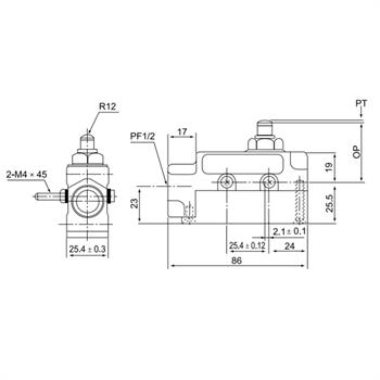 لیمیت سوئیچ حفاظ دار فشاری ساده 15 آمپری سی ان تی دی CNTD TZ-6001 