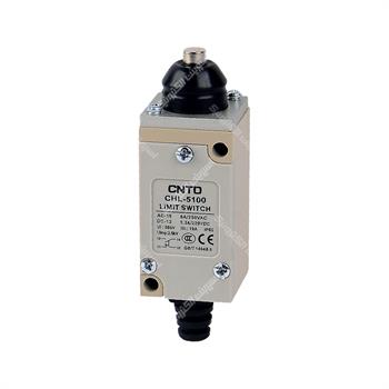 لیمیت سوئیچ سی ان تی دی طرح امرون بدنه باریک دکمه ای 10 آمپر CNTD CHL-5100 
