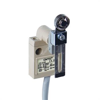 لیمیت سوئیچ کابلی غلطکی رگلاژی  ضد آب  10 آمپری سی ان تی دی CNTD CZ-3108 