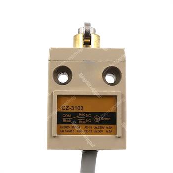 لیمیت سوئیچ کابلی فشاری غلطکی خلاف جهت ضد آب  10 آمپری سی ان تی دی CNTD CZ-3103 