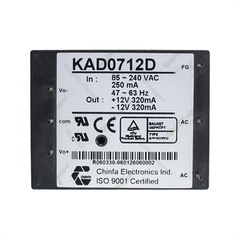 مبدل ولتاژ چینفا 320 میلی آمپر CHINFA  KAD0712D  AC/DC  IN:85-240V OUT:±12V