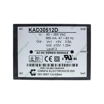 مبدل ولتاژ چینفا  CHINFA  KAD30512D  AC/DC  IN:85-265V OUT1:+5V-3A OUT2:+12V-1/25A