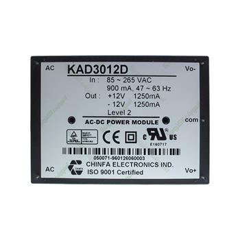 مبدل ولتاژ چینفا 1/25 آمپر  CHINFA  KAD3012D  AC/DC  IN:85-265V  OUT:±12V