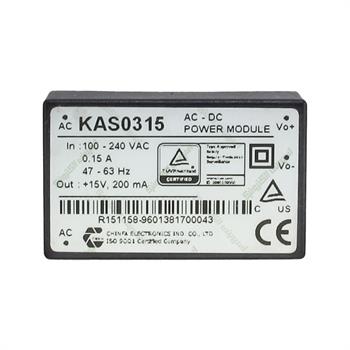 مبدل ولتاژ چینفا 200 میلی آمپر CHINFA  KAS0315  AC/DC  IN:100-240V OUT:+15V