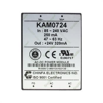 مبدل ولتاژ چینفا 320 میلی آمپر CHINFA  KAM0724  AC/DC  IN:85-240V  OUT:+24V