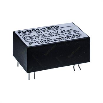 مبدل ولتاژ چینفا 42 میلی آمپر CHINFA  FDD01-12D0  DC/DC  IN:4/5-5/5V OUT:±12V