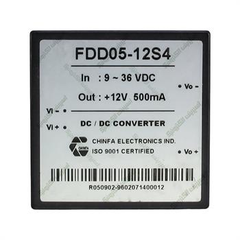 مبدل ولتاژ چینفا 500 میلی آمپر CHINFA FDD05-12S4 DC/DC IN:9-36V OUT:+12V