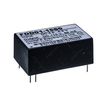 مبدل ولتاژ چینفا 66 میلی آمپر CHINFA FDD01-15S0 DC/DC IN:4/5-5/5V OUT:+15V