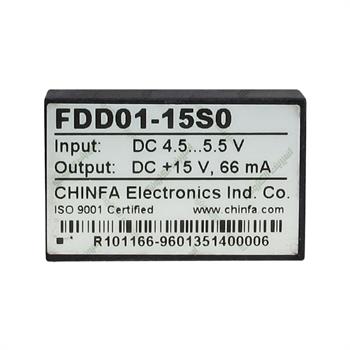 مبدل ولتاژ چینفا 66 میلی آمپر CHINFA FDD01-15S0 DC/DC IN:4/5-5/5V OUT:+15V