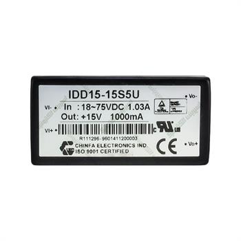 مبدل ولتاژ چینفا 1 آمپر CHINFA  IDD15-15S5U  DC/DC  IN:18-75V OUT:+15V