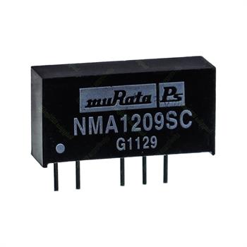 مبدل ولتاژ موراتا 55± میلی آمپر  MURATA  NMA1209SC  DC/DC  IN:12V  OUT:±9V  