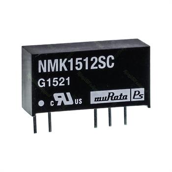 مبدل ولتاژ موراتا 83± میلی آمپر  MURATA  NMK1512SC  DC/DC  IN:15V  OUT:±12V  