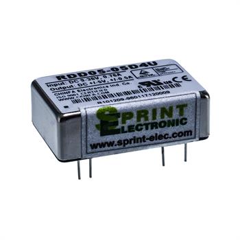 مبدل ولتاژ چینفا 500± میلی آمپر CHINFA RDD05-05D4U DC/DC IN:9-36V OUT:±5V