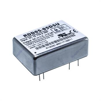 مبدل ولتاژ چینفا 500± میلی آمپر CHINFA RDD05-05D5U DC/DC IN:18-75V OUT:±5V