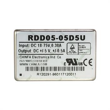 مبدل ولتاژ چینفا 500± میلی آمپر CHINFA RDD05-05D5U DC/DC IN:18-75V OUT:±5V