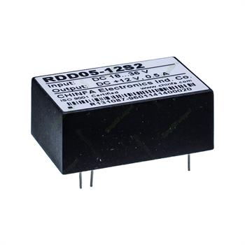 مبدل ولتاژ چینفا 500 میلی آمپر CHINFA RDD05-12S2 DC/DC IN:18-36V OUT:+12V