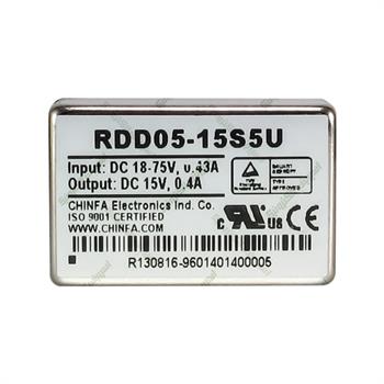 مبدل ولتاژ چینفا 400 میلی آمپر CHINFA  RDD05-15S5U  DC/DC  IN 18-75V OUT 15V